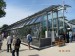 Paříž 29.5.2019 - nově vybudovaný kurt S.Mathieuové v areálu Botanické zahrady