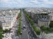 Paříž 24.5.2015 - pohled na Champs Elysées z Vítězného oblouku